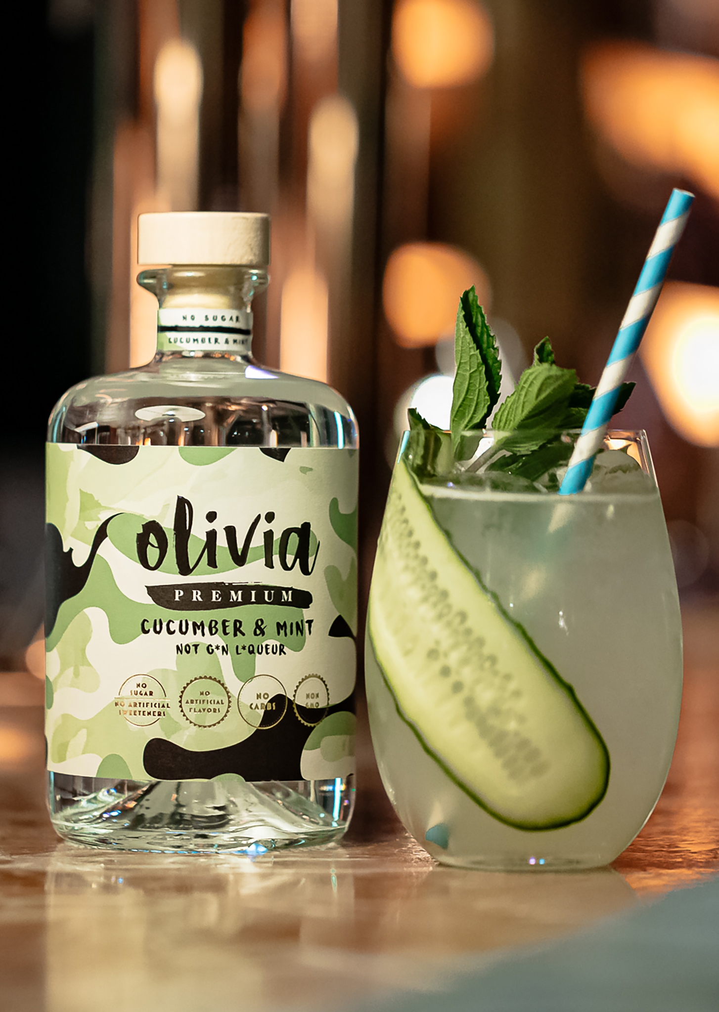 Olivia Premium Cucumber & Mint