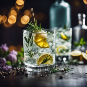 Cócteles de Gin con Hierbas Aromáticas