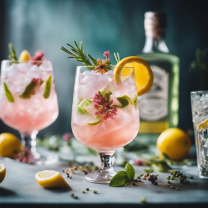 Cócteles de Gin Inspirados en la Primavera