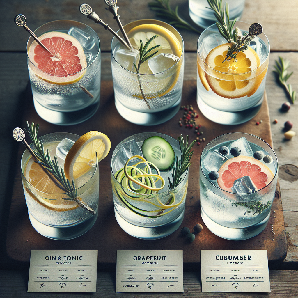 5 Recetas de Gin Tonic para Sorprender