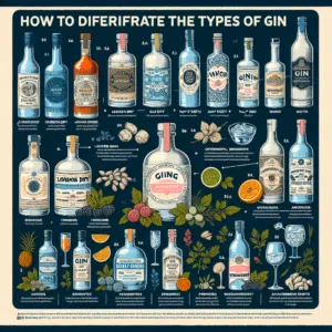 Cómo Diferenciar los Tipos de Gin en el Mercado